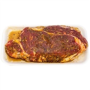 Marinated Rib Eye Steak, Brown Sugar Bourbon