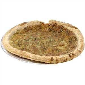 Moti's Cheese & Spinach Quiche (halav yisroel)