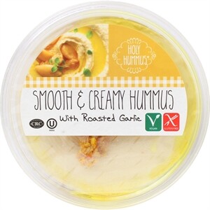 Holy Hummus Creamy Garlic, 16 Oz