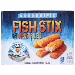 Raskin's Fish Sticks Made From Fish Fillets, 20 Oz