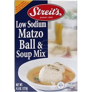Streit's Matzo Ball Mix Low Salt, 4.5 Oz