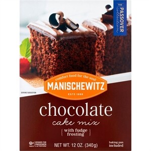 Manischewitz Cake Mix Chocolate, 12 Oz