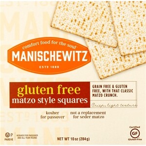 Manis Matzo Gluten Free 10 Oz