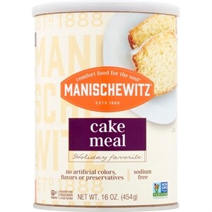 Manischewitz Cake Meal Canister 16 oz