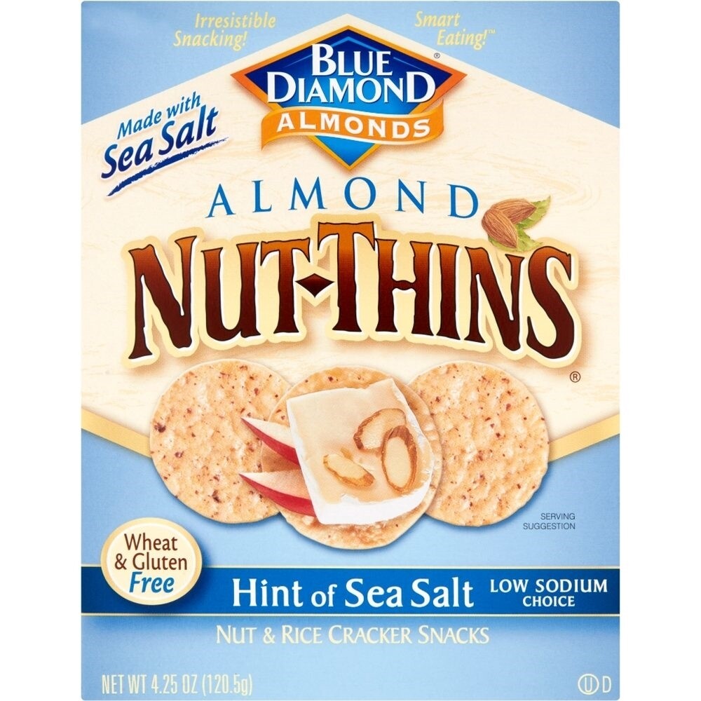 Blue Diamond Almonds Nut Thins Sea Salt, 4.25 oz