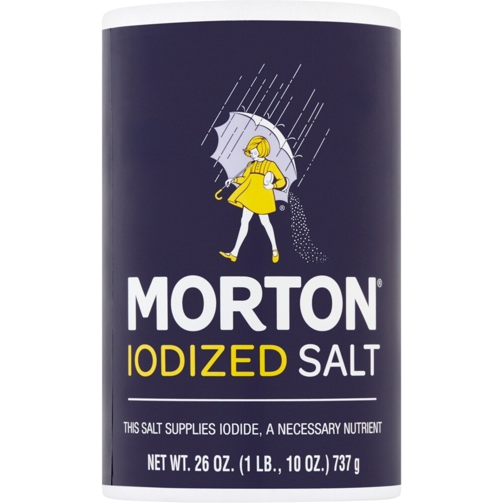 Morton Iodized Salt 26 oz