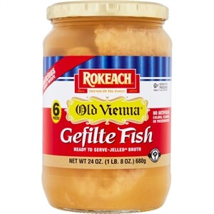 Rokeach Old Vienna Gefilte Fish Jel, 24 oz