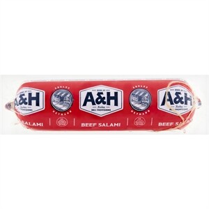 A & H Beef Salami 14 oz
