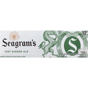 Seagram's Ginger Ale Diet, 12 Oz, 12 Pk