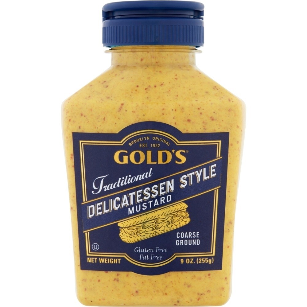 Gold Mustard Squeeze Deli, 9 oz