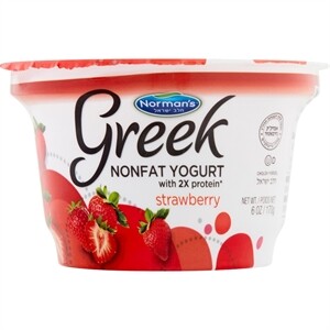 Norman's Greek Yogurt Strawberry 6 Oz