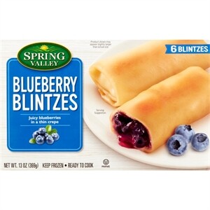 Spring Valley Blintzes Blueberry 13 oz