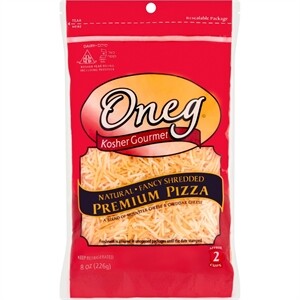Oneg Shred Prm Pizza Cheese, 8oz