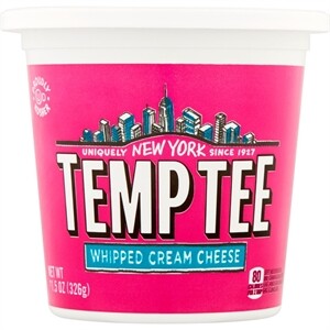 Temp Tee Whipped Cream Cheese, 11.5 oz