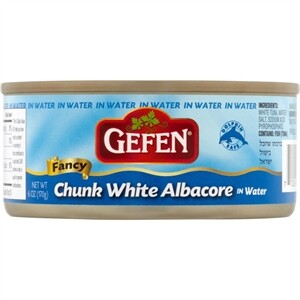 Gefen Chunk White Tuna, In Water, 6 Oz