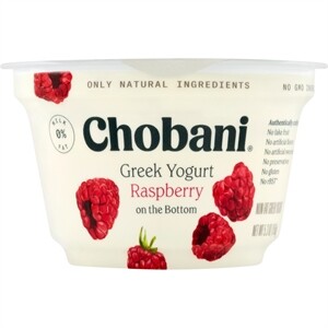Chobani Greek Yogurt Raspberry 6 oz