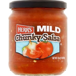 Herr's Chunk Salsa Mild, 16 Oz