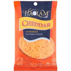 Haolam Shredded Cheddar 8 oz
