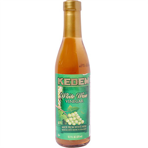 Kedem Wine Vinegar White, 12.7 oz