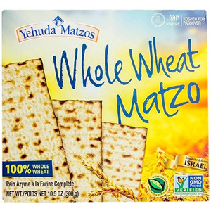 Yehuda Matzo Whole Wheat, 10.5 oz