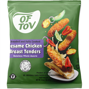Of Tov Sesame Chicken Tender, 16 oz