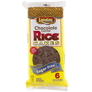 Landau Choc Rice Cakes S/F 5Oz