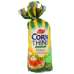 Real Food Corn Thin Sesm 5.3Oz