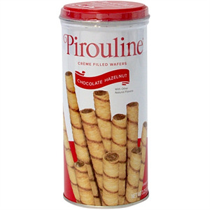 Pirouline Tin Chocolate Hazelnut, 3.5 Oz