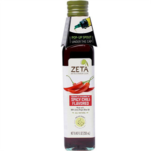 Zeta Extra Virgin Olive Oil Pepper, 8.5 Oz