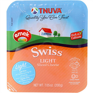 Tnuva Swiss Cheese Light 7 oz