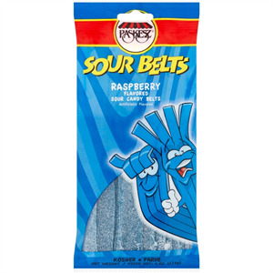 Paskesz Sour Belt Raspberry 4 oz