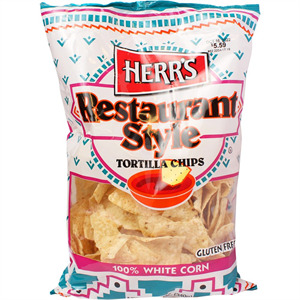 Herrs Rest Wht Tort Chip 12Oz