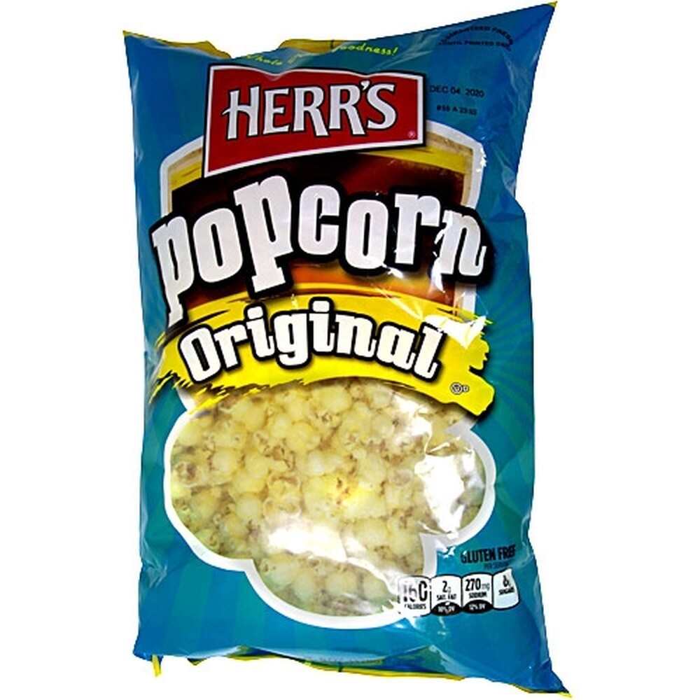 Herrs Popcorn Original 6 Oz