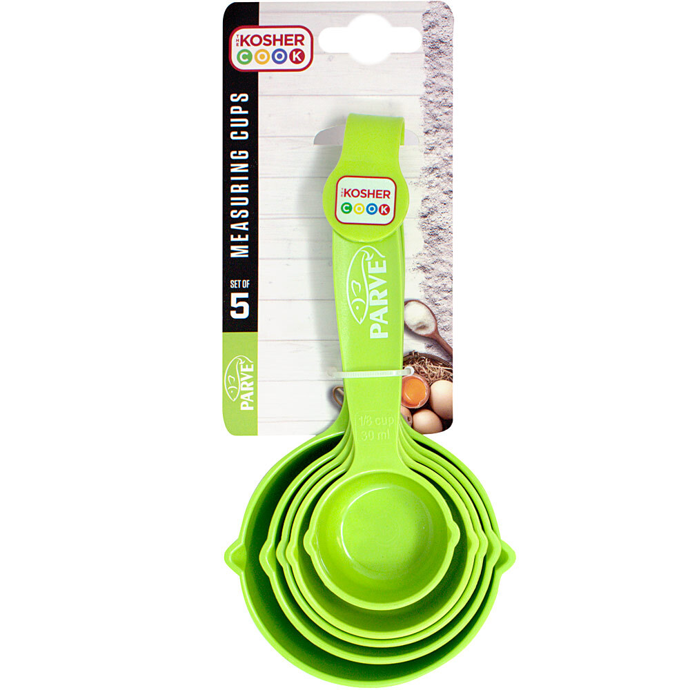 Kosher Cook Measuring Cups Parve 5Pk