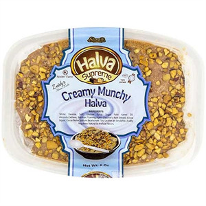 Halva Supreme Creamy Munchy Halva 6 oz