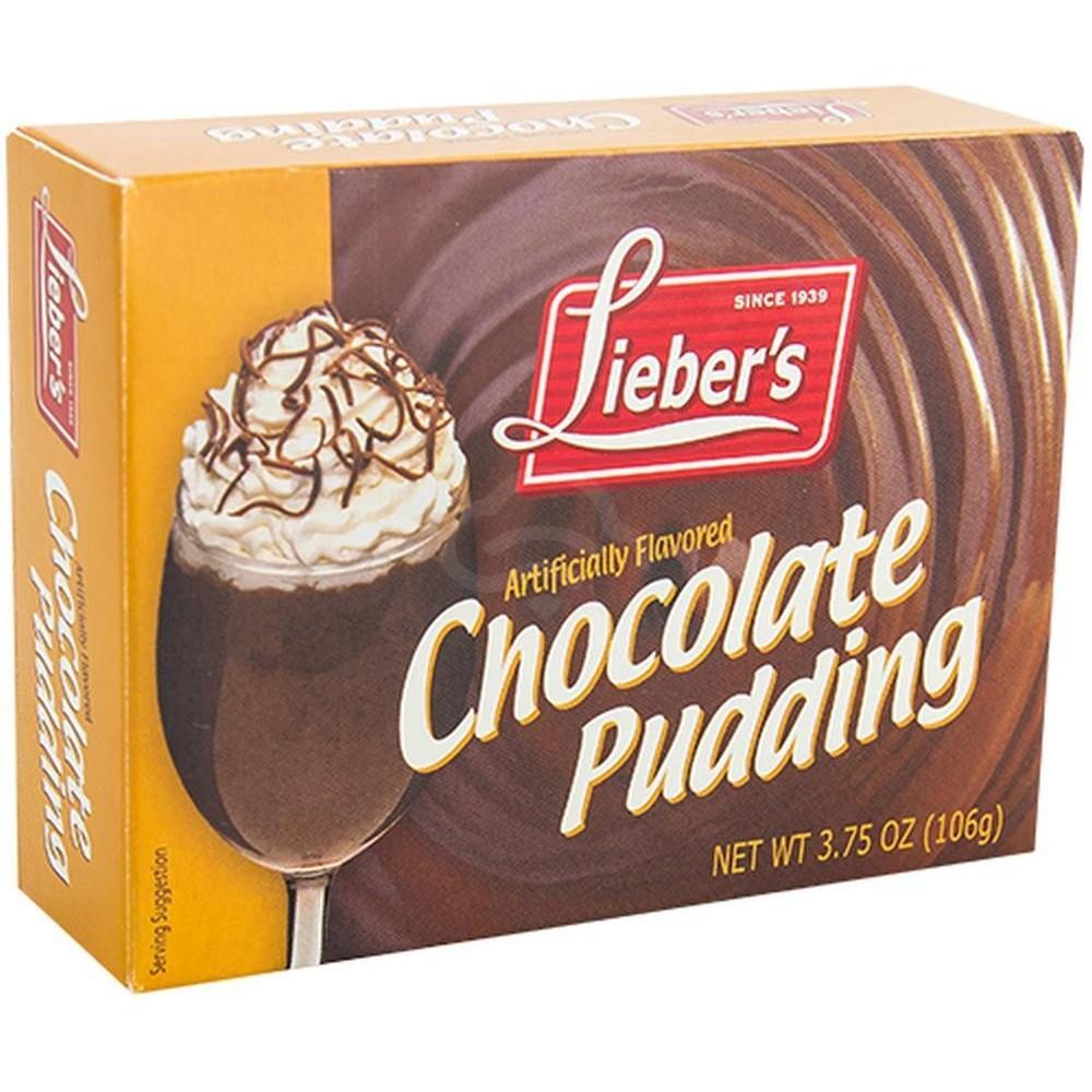 Lieber's Chocolate Pudding, 3.75 Oz