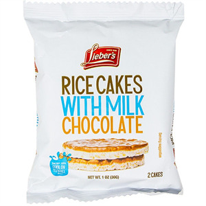 Liebers Rice Cake Milk Chocolate, 1 Oz