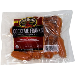 Shor Habor Cocktail Franks 8 oz