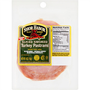 Shor Habor Sliced Pastrami 4 oz