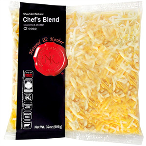 Natural & Kosher Shredded Pizza Blend 32 oz