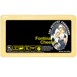 Les Petit Chunk Fontina Cheese 8 oz