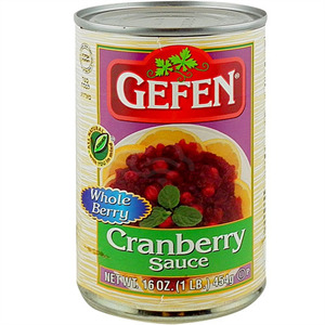 Gefen Cranberry Sauce Whl 16 Z
