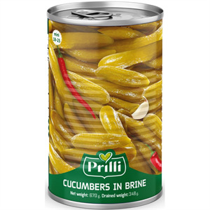 Prilli Cucumbers Brine 18-25