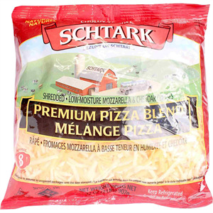 Schtark Shredded Premiun Pizza Cheese 2lb