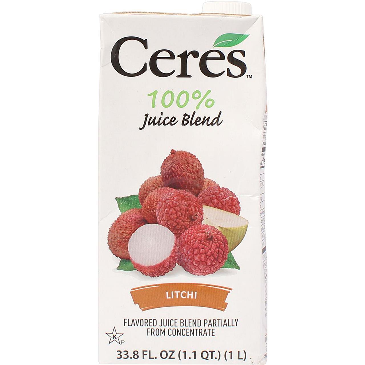 Ceres Lychee Juice, 1 Ltr
