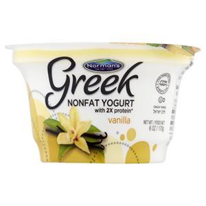 Norman's Greek Yogurt Vanilla 6 Oz