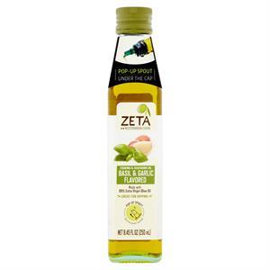 Zeta Extra Virgin Olive Basil and Garlic 8.5 oz
