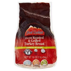 Hod Golan Oven Roasted & Grill Turkey Breast, 16Oz