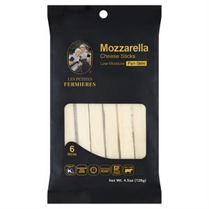 Les Petites Fermieres Part-Skim Mozzarella Cheese Sticks 4.5 oz