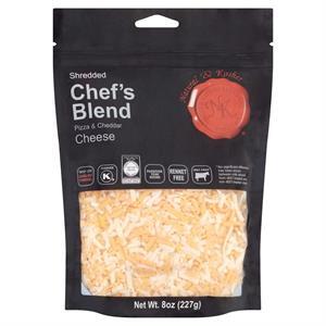 Natural & Kosher Shredded Chef's Blend 8 oz